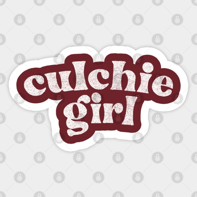 Culchie Girl - Irish Slang Phrases Gift Sticker by feck!